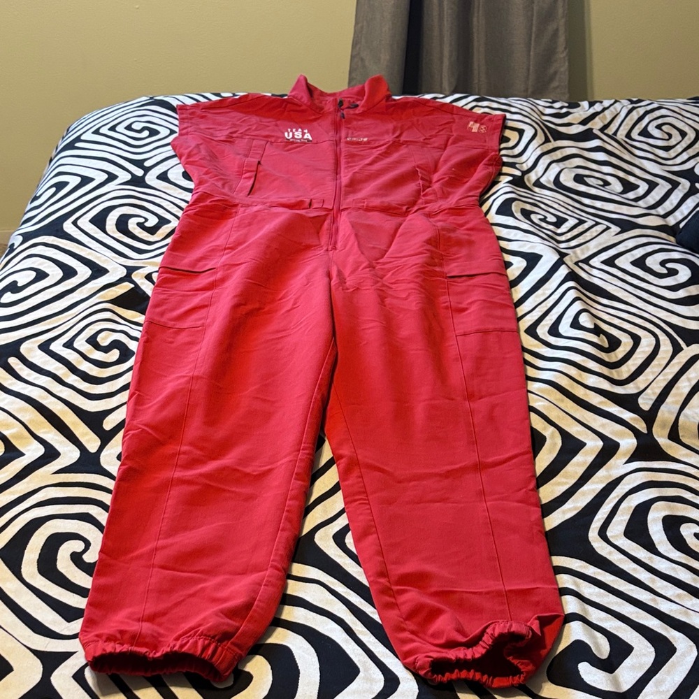 Figs Red Team USA Jacket